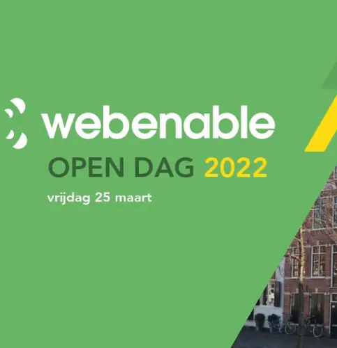 Webenable open dag 2022