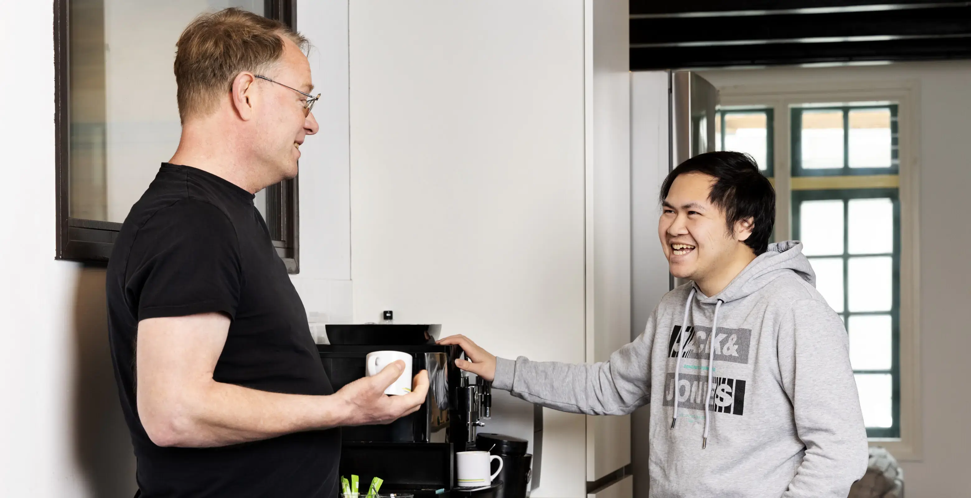 Webenable koffiemoment