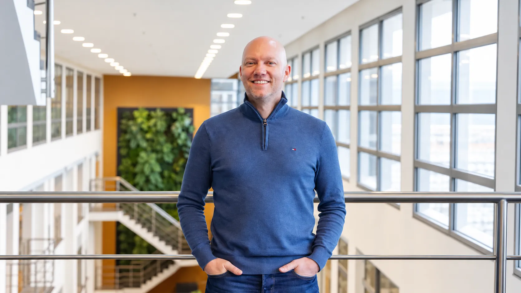 Geert Jansen, programmamanager van Findio