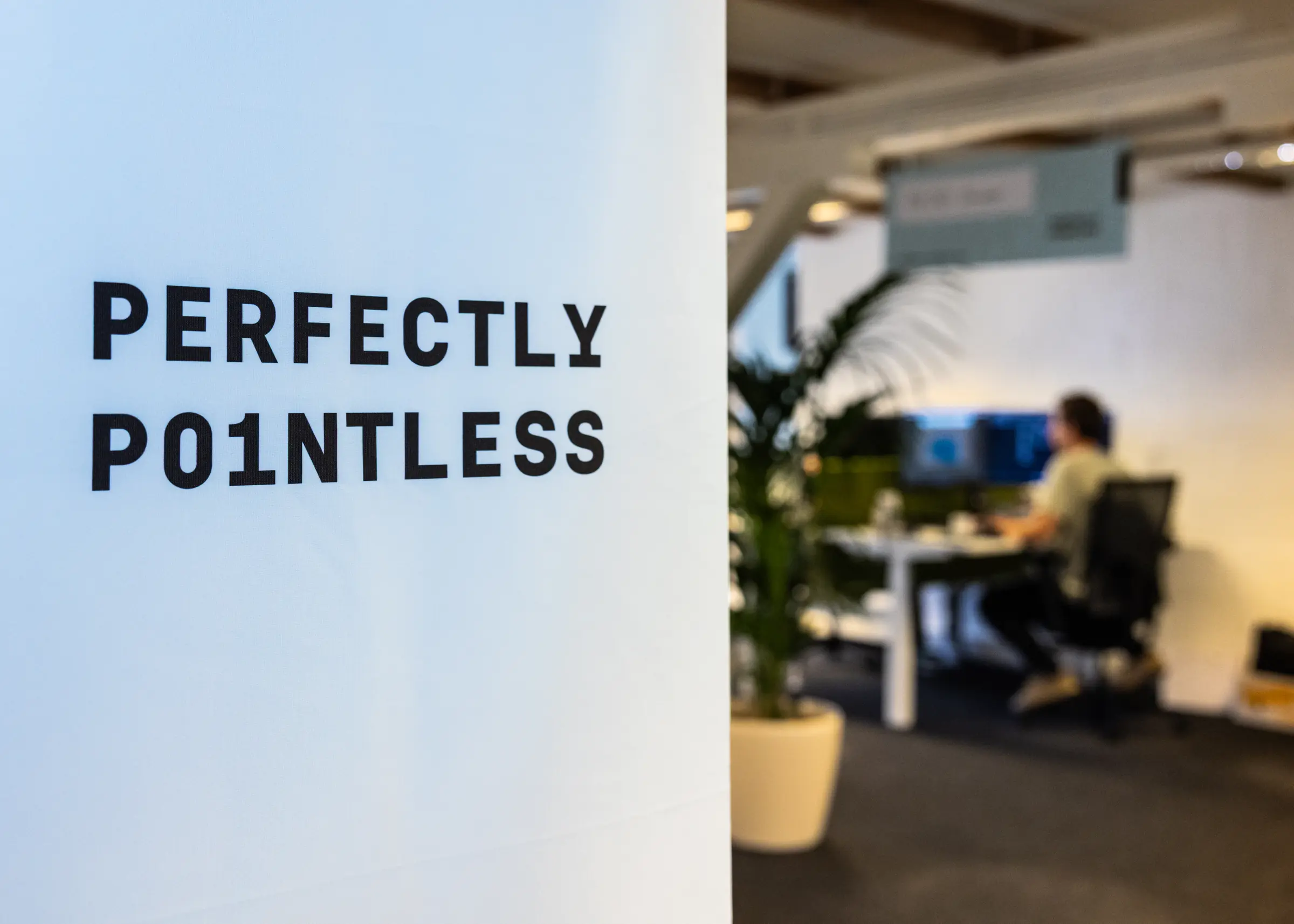 Sfeerbeeld Perfectly Pointless banner (Len)