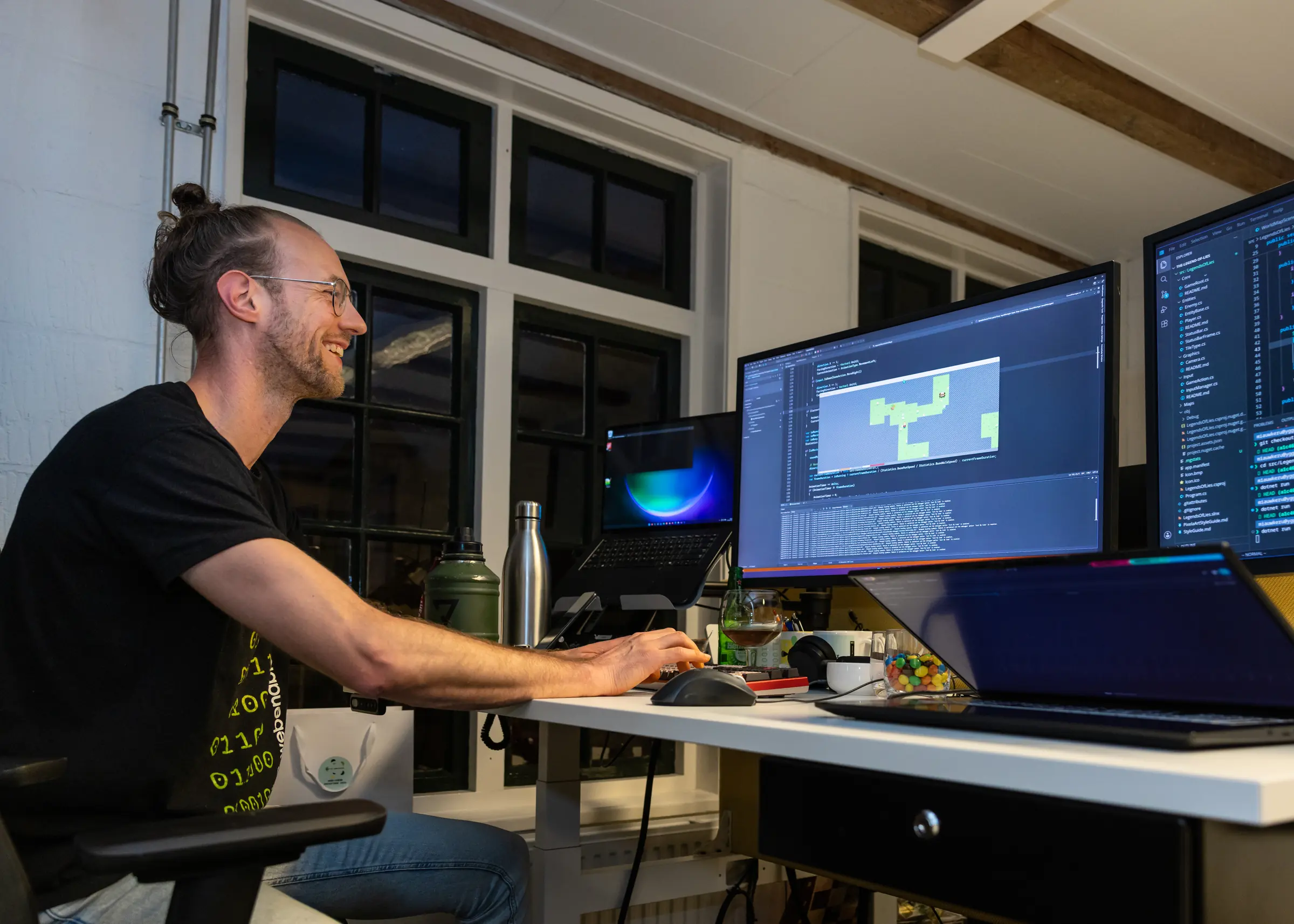 Legend of Lies pixel game programmeren (Jochem)