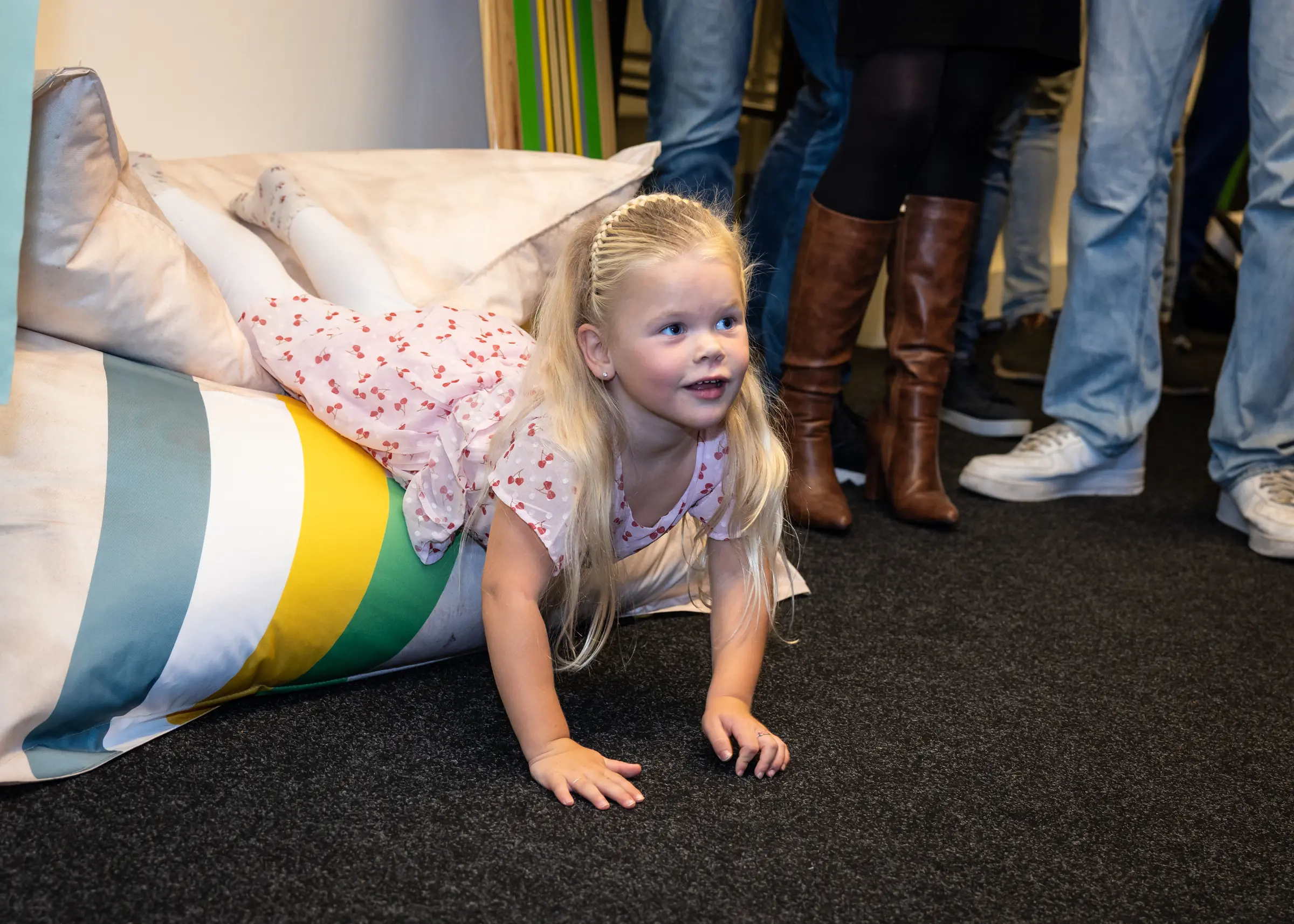 Sfeerbeeld kind op zitzak (Eline)