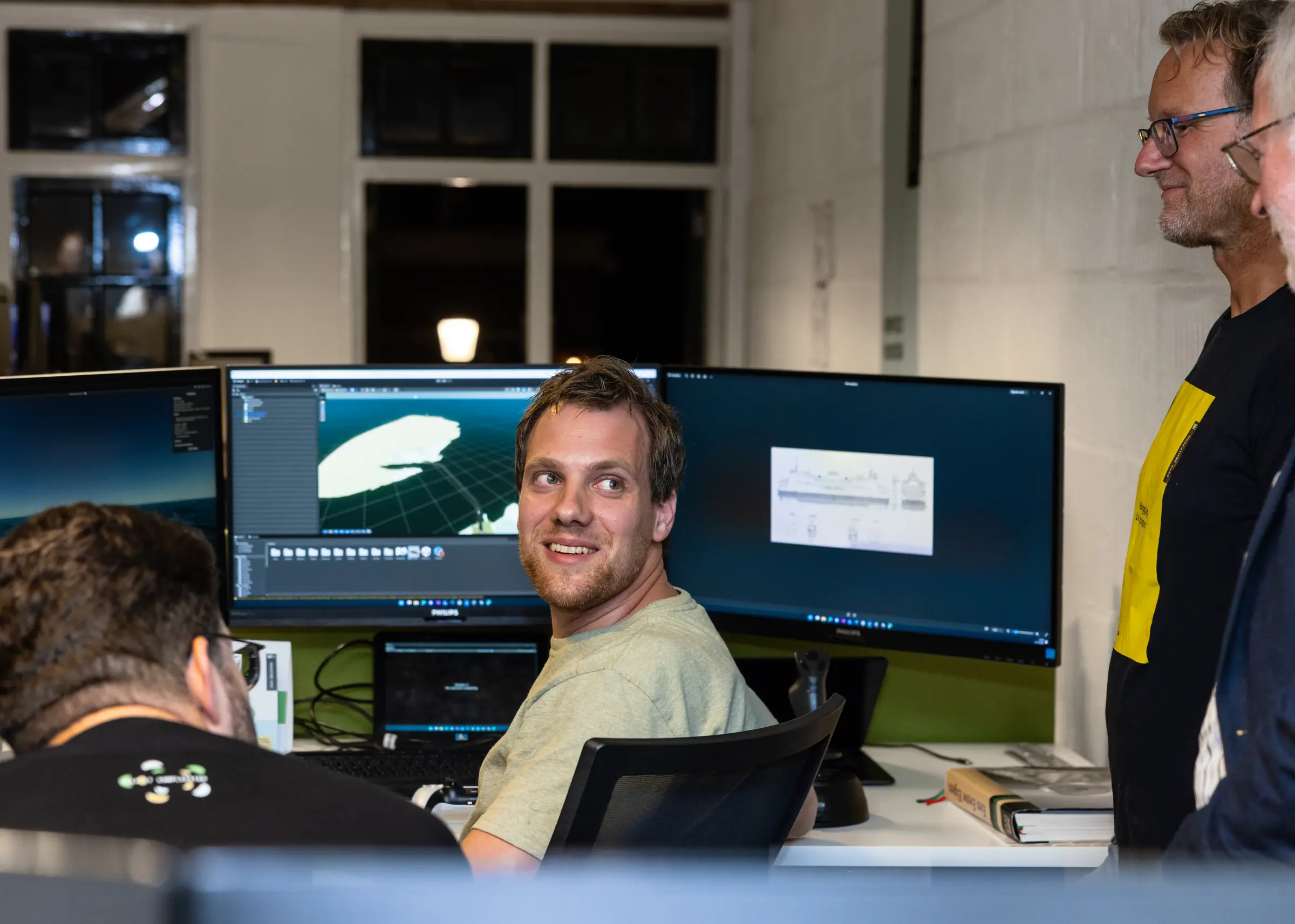 TESO-simulator in de maak (Thijs, Len, Peter en Kees)