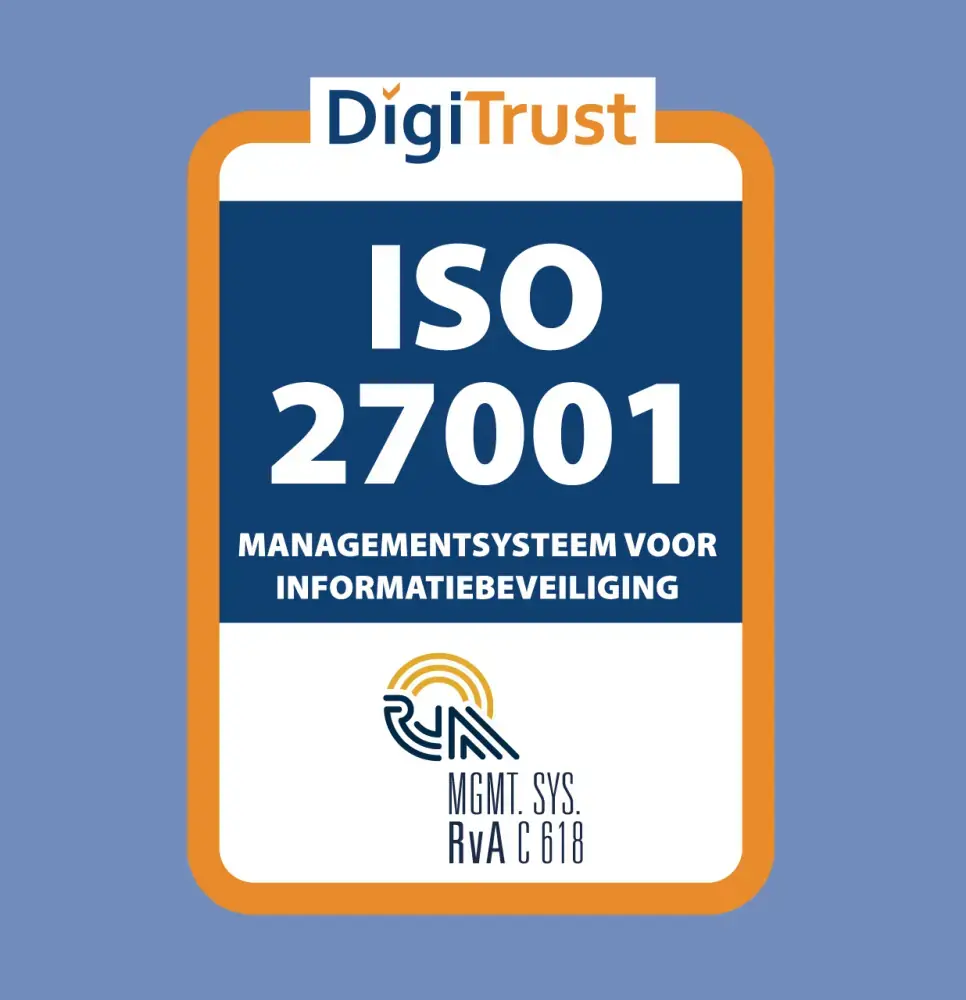 Webenable is ISO 27001 gecertificeerd!