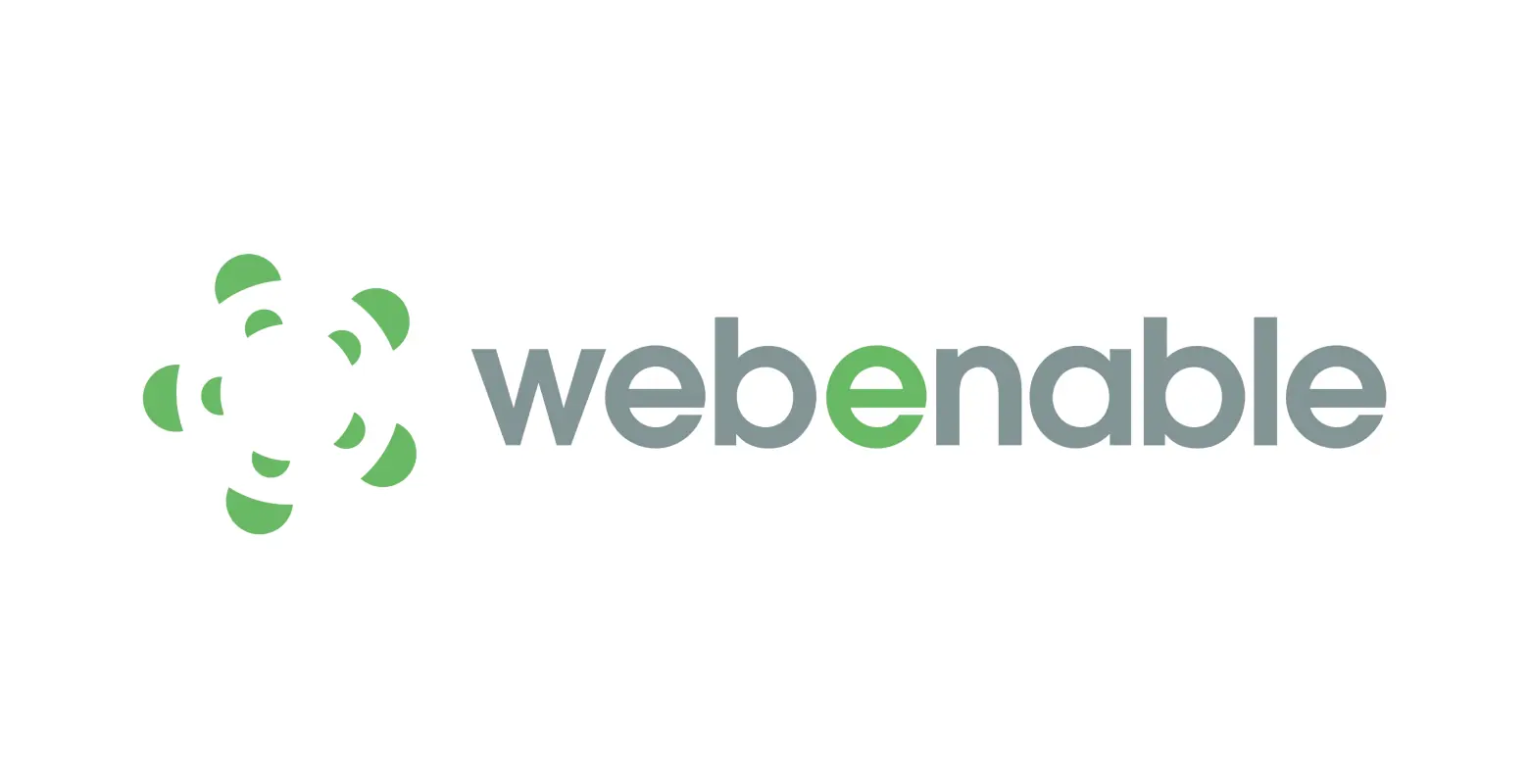 Het Webenable logo